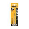 DeWALT Dw1307 Jobber Bit Drill Bit, Parabolic Flute, 1-1/2 In L Flute, Straight Shank, 1-1/8 In L Shank