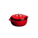 6-Quart Red Iron Dutch Oven