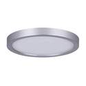 7-Inch Brushed Nickel Wide-Integrated LED Ceiling Fixture
