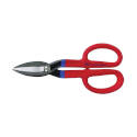 9-3/4-Inch Red Handle Steel Blade Tinner Snip