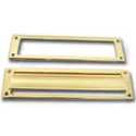 3-1/2 x 13-Inch Solid Brass Mail Slot