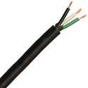 Cci 233850408 Sjew Electrical Cable, 18 Awg, Black Tpe Sheath, Per Foot