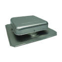 15-Inch X 16-1/2-Inch Mill Roof Louver With Square Throat