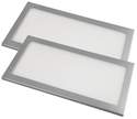 9-Inch Silver Tavo Under Cabinet Panel Light 2-Pack