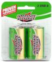 D Alkaline Batteries, 2-Pack