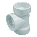 700 Series Pipe Test Tee, 3 In Run, Hub X Hub Run Connection, 3 In Branch, Fip Branch Connection