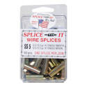 Woven Fence Stainless Steel Wire Splice For 12.5 To 15.5 Ga Hi-Ten Smooth  