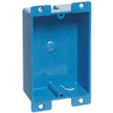 3-5/8-Inch Blue Outlet Box