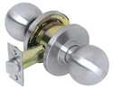 Heavy Duty Commercial Passage Knob 2-3/4 In Stain Chrome
