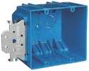 3-3/4-Inch Blue Outlet Box