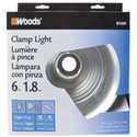 Cci 0169 Clamp Light, Incandescent Lamp, 150 W, 6 Ft L Cord
