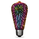 Prismatic Colorful Fireworks LED Light Bulb