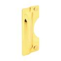 3-Inch X 7-Inch Brass Entry Door Latch Shield