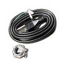 32 in. L Black Disposal Power Cord Kit