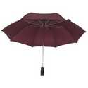 21-Inch Burgundy Compact Umbrella