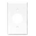 White Receptacle Plate