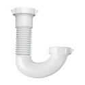 J-Bend, 1-1/2, 1/2 x 1-1/4-Inch Slip Joint, White