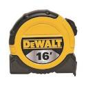 DeWALT Dwht36105/33372 Tape Measure, 16 Ft L X 1-1/4 In W Blade, Steel Blade, Black/Yellow