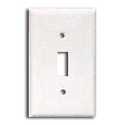 White Oversized Wall Plate