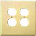 Unbreakable Ivory Wall Plate