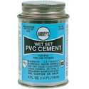 Harvey™ Wet Set PVC Cement - Medium Bodied Blue 4-Ounce 1-Pack