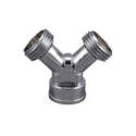 Chrome Hose Y-Connector