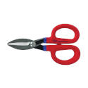 7-Inch Red Handle Steel Blade Tinner Snip
