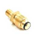 1/4-Inch Brass Male Pipe Thread X Resiricted Flow Soft Nose P.o.l. Cyclinder Adapter 