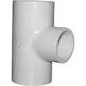 1-1/4 in. x 1-1/4 in. x 1 in. PVC Reducing Slip Tee - Schedule 40, 1-Pack
