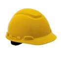Yellow 4-Point Suspension Hard Hat