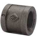 1-1/4-Inch Black Malleable Coupling