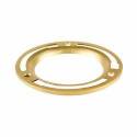 4-Inch Brass Replacement Closet Flange Ring