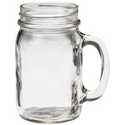 16 Oz Plain Mug Glass