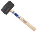 24-Ounce Mallet With Rubber Head And Hardwood Handle