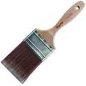 Purdy 380230 Trim Brush, Natural Hardwood Handle, 3 in W, Nylon Bristle, Beaver Tail Handle