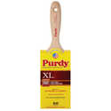 Purdy XL Swan 144400330 Wall Brush, 3 in W, 3-7/16 in L Bristle, Nylon/Polyester Bristle, Beavertail Handle