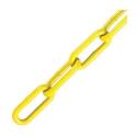 1/4-Inch Yellow Poly-Coated Chain, Per Foot