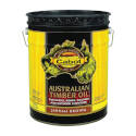Jarrah Brown Timber Oil Wood Stain — Outdoor, 5 gal. Pail