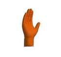 Medium Orange Industrial Nitrile Gloves