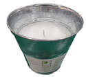 Seasonal Trends 5-Inch Galvanized Bucket Candle
