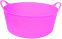 4-Gallon Pink Short Flexible Tub
