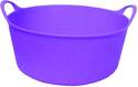 4-Gallon Purple Short Flexible Tub