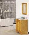 70 x 72-Inch Clear Vinyl Shower Curtain Liner