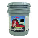 5-Gallon Black Flat Barn And Fence Paint 