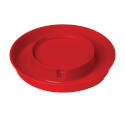 9-Inch Red Poultry Waterer Base