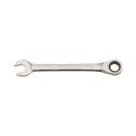 7/16-Inch Head, 5-25/32-Inch Length, 12-Point, Chrome, Anti-Slip, Combination Ratcheting Wrench
