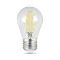 Filament 60-Watt Equivalent A15 E26-Medium Soft White Dimmable LED Light Bulb, 2-Pack