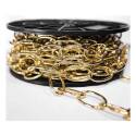 40-Foot #10 Brass Decorator Chain