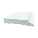 12-Foot X 5/8-Inch White Paintable Colonial Base Moulding 