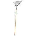 22-Tine Steel Rake With 54-Inch Wood Handle